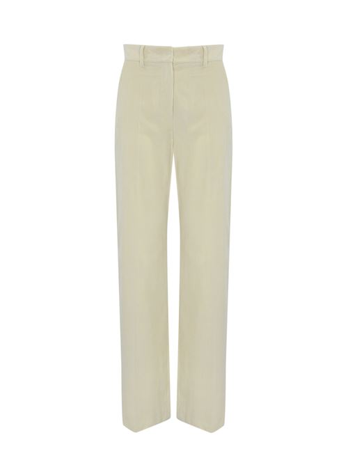 Pantalone Tania a costine in velluto Latte WEEKEND MAX MARA | 2425136012600004